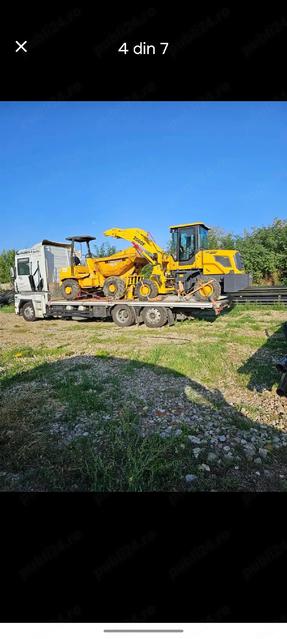 Auto platforma Renault Magnum 