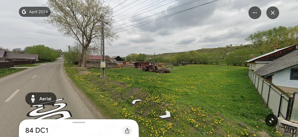 Teren intravilan 2.988 m  în Petia, la 6 km de Fălticeni   32,38 m deschidere la asfalt | Proprietar