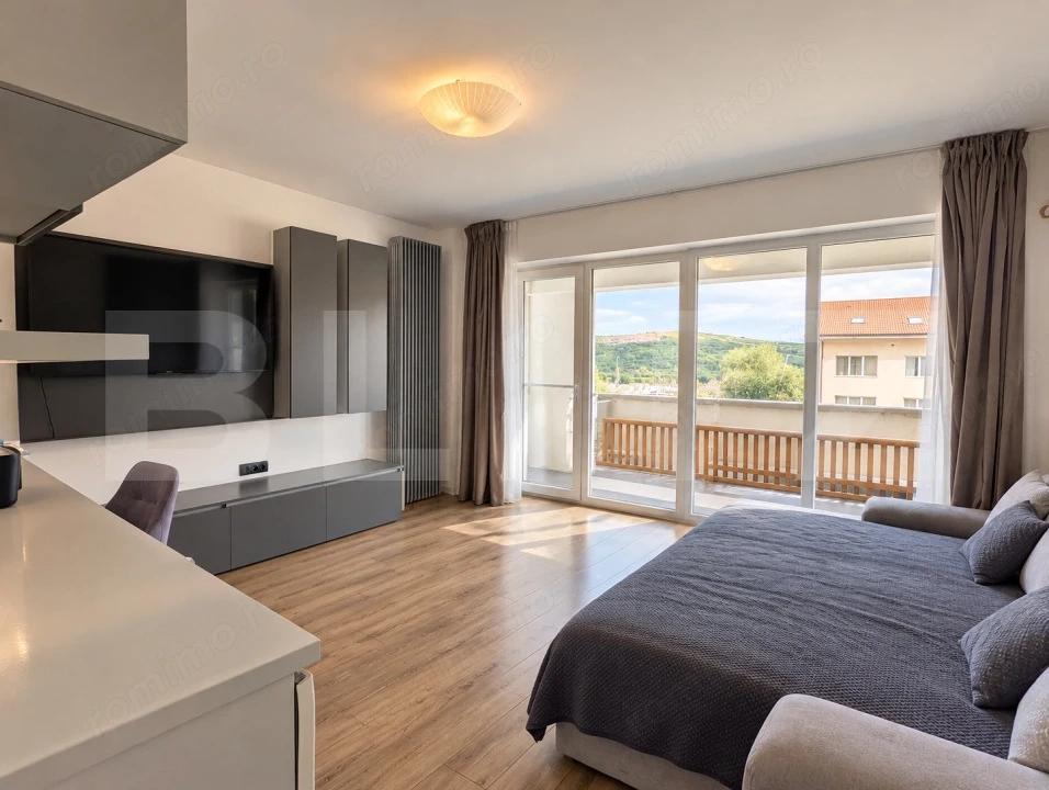 Apartament 3 camere, 89 mp, decomandat, parcare subterană – Borhanci