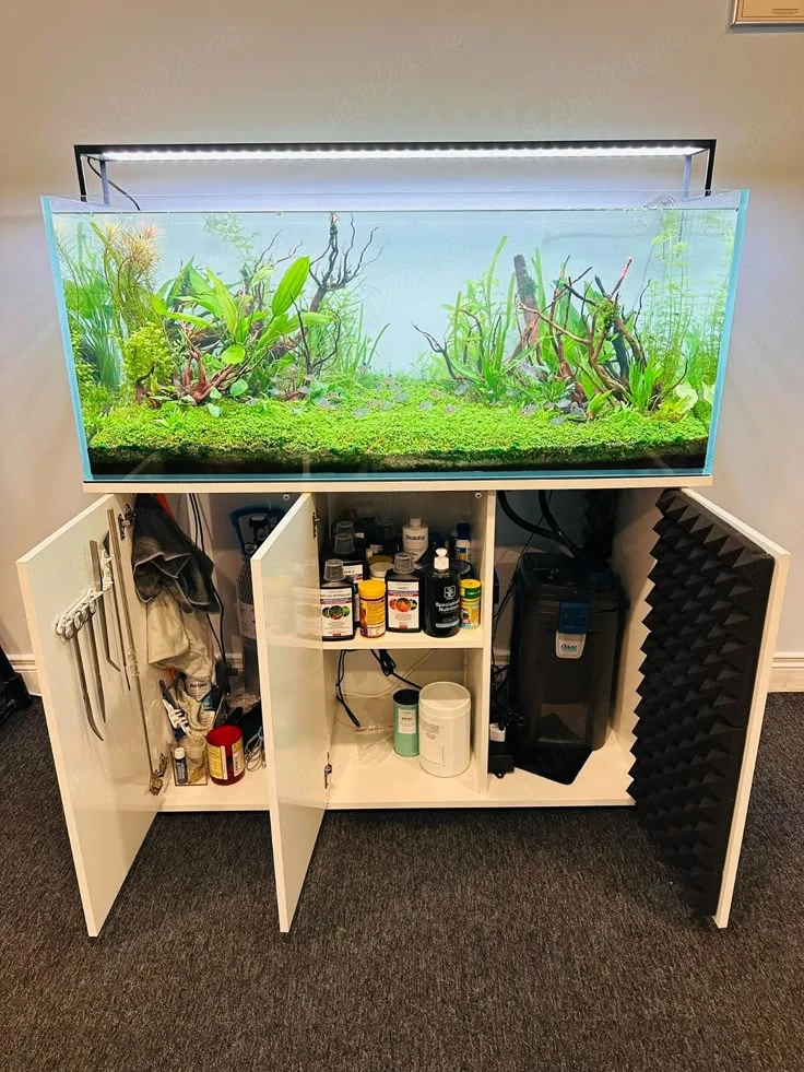 Acvariu din sticlă securizată sau plexiglas   dimensiuni la alegere
