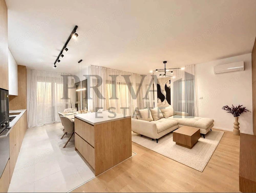 Apartament premium 3 camere, 2 bai, etaj 7, parcare, lift, Nord One