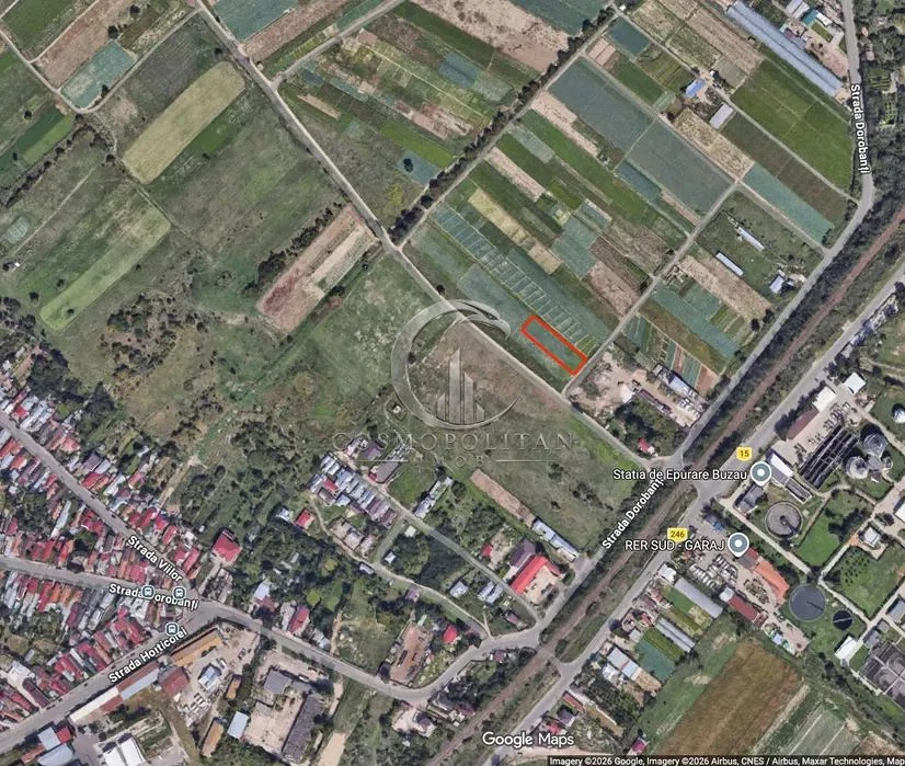 Teren intravilan ~ zona Dorobanti ~ S=1400mp ~ d=12,5m ~ Pret: 35.000€