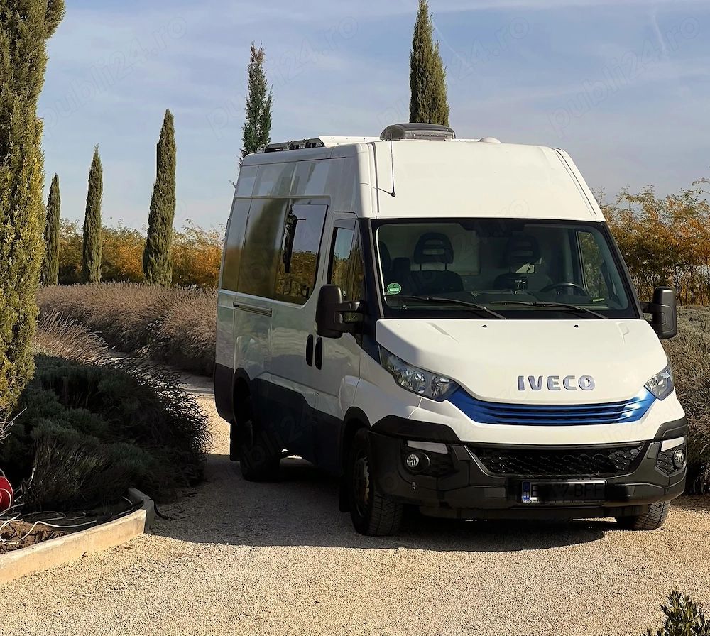 Autorulota campervan Iveco de LUX - conversie noua 2026, omologata- merita Vazut