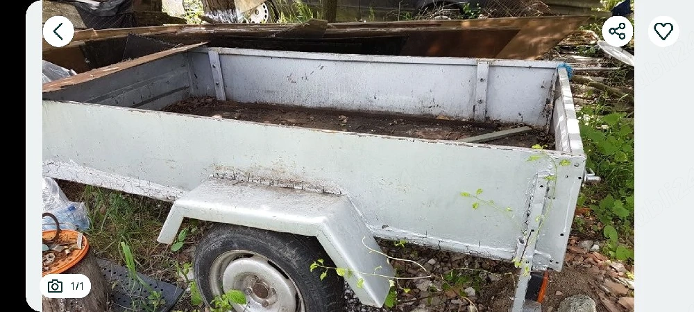 Remorca germana Stema 750 kg