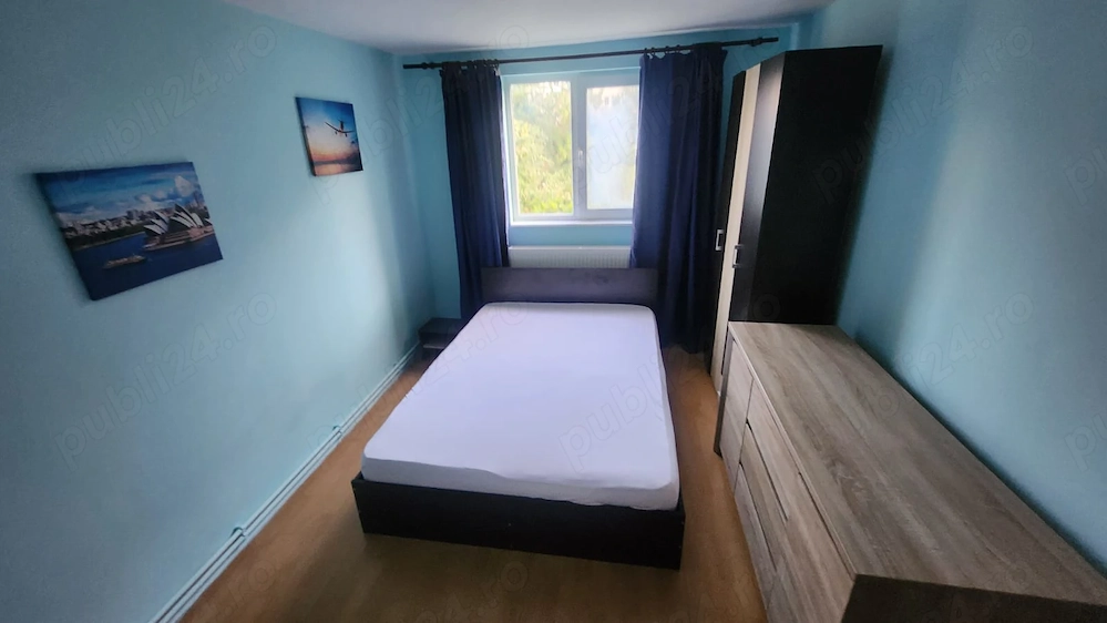 Inchiriez apartament cu 3 camere decomandat