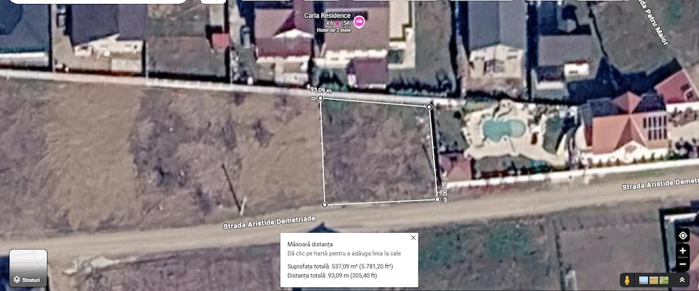 Teren 500 mp - zona Nufarul