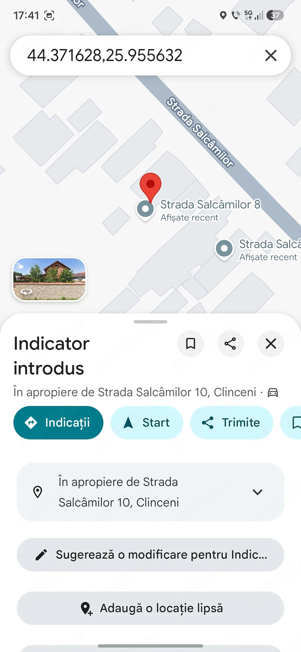 De vanzare teren intrsvilat Clinceni