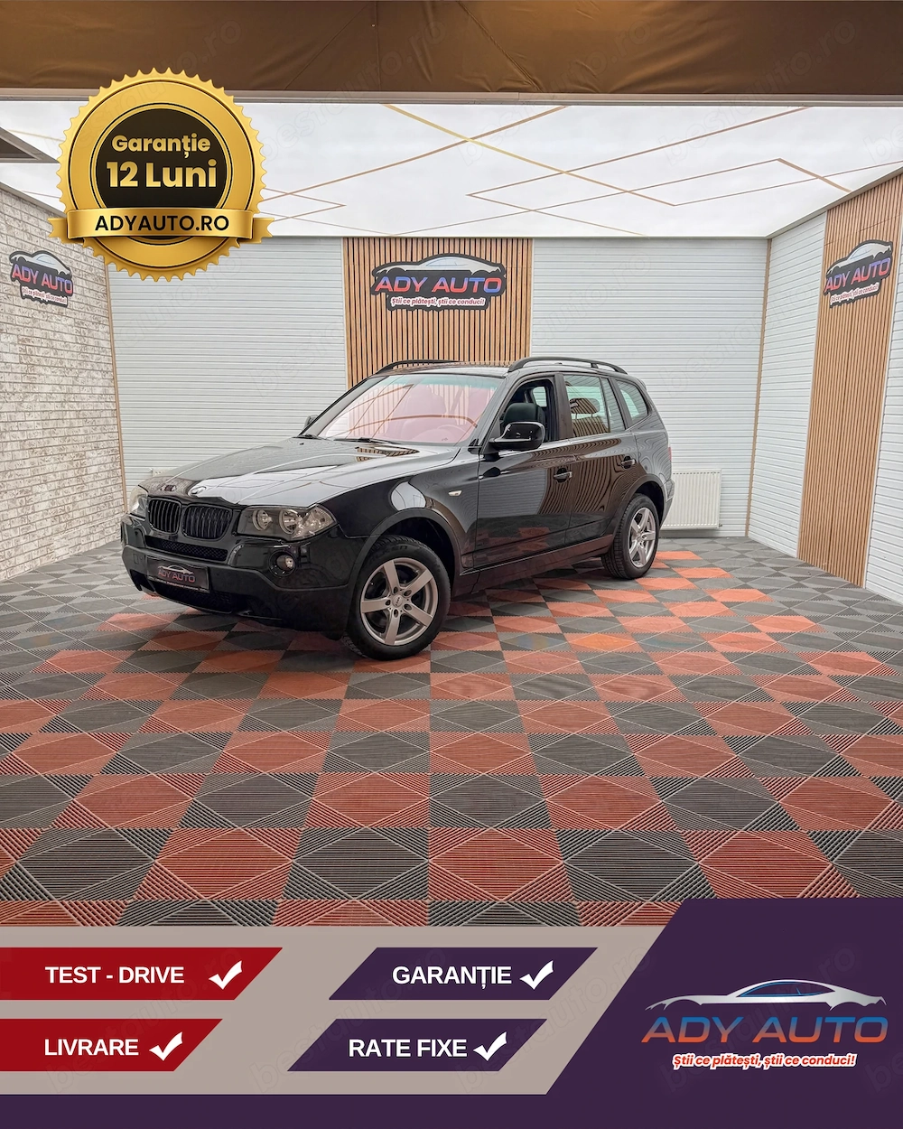 BMW X3. XDrive ( 4x4 ) Edition Lifestyle . Euro 5 . 2,0 diesel Rar+Itp . Garantie 12 luni. Buy-Back 