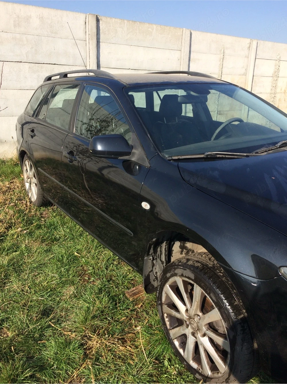 aripa dreapta fata mazda 6 neagra