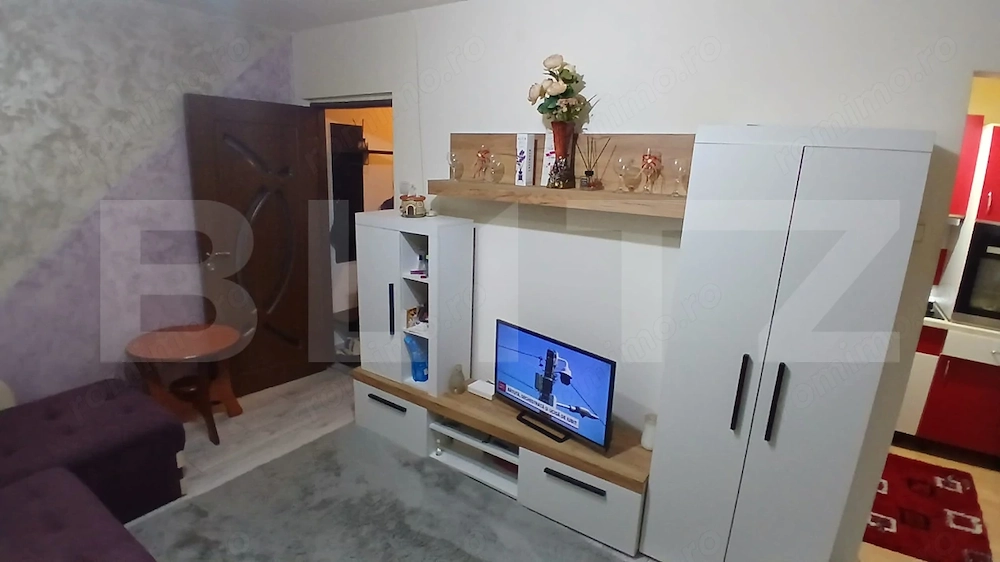 Apartament cu 2 camere, mobilat și utilat, la parter – Mureșeni