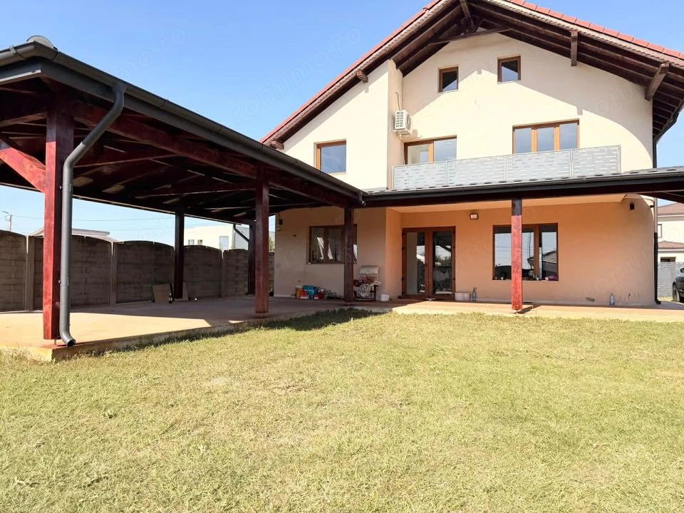 Casa Individuala mobilata cu 5 camere + terasa 75mp - Mosnita Noua