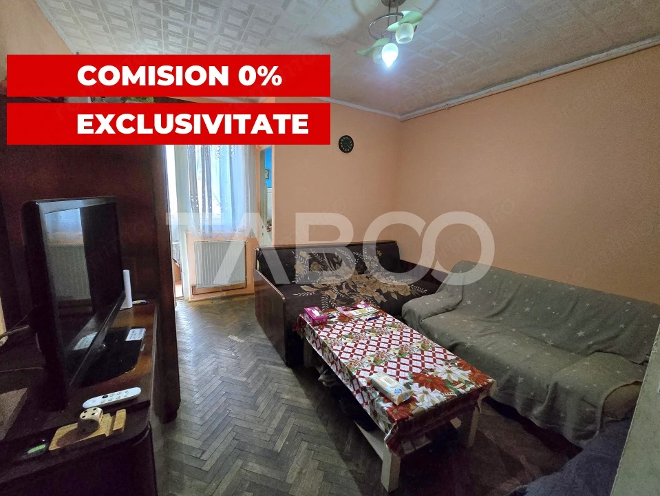 Garsoniera de vanzare cu pivnita in zona Lazaret din Sibiu Comision 0