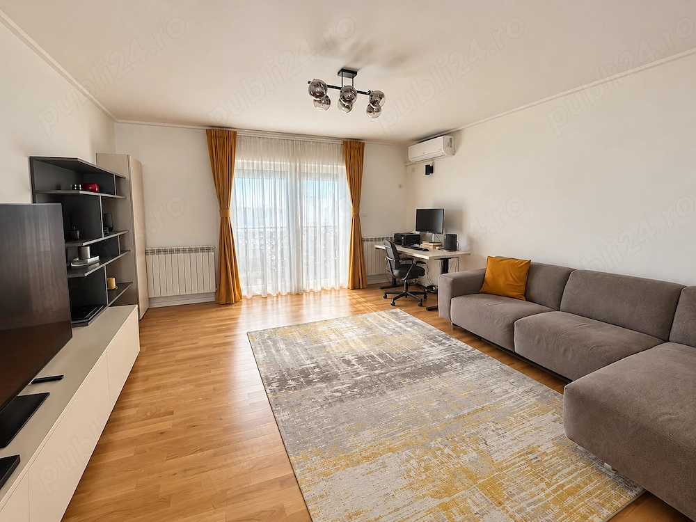 Apartament exclusivist 86 mp, 3 camere, 2 băi, 2 balcoane