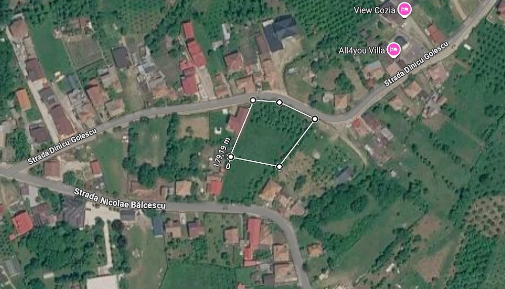 Teren 2000mp Calimanesti-Jiblea Veche