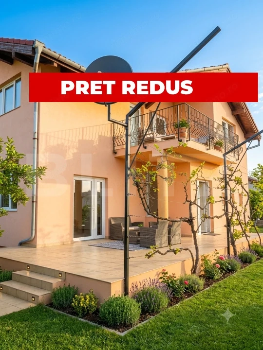 Casă individuală premium 5 Camere 200 mp utili teren 740mp Mosnita Moua 