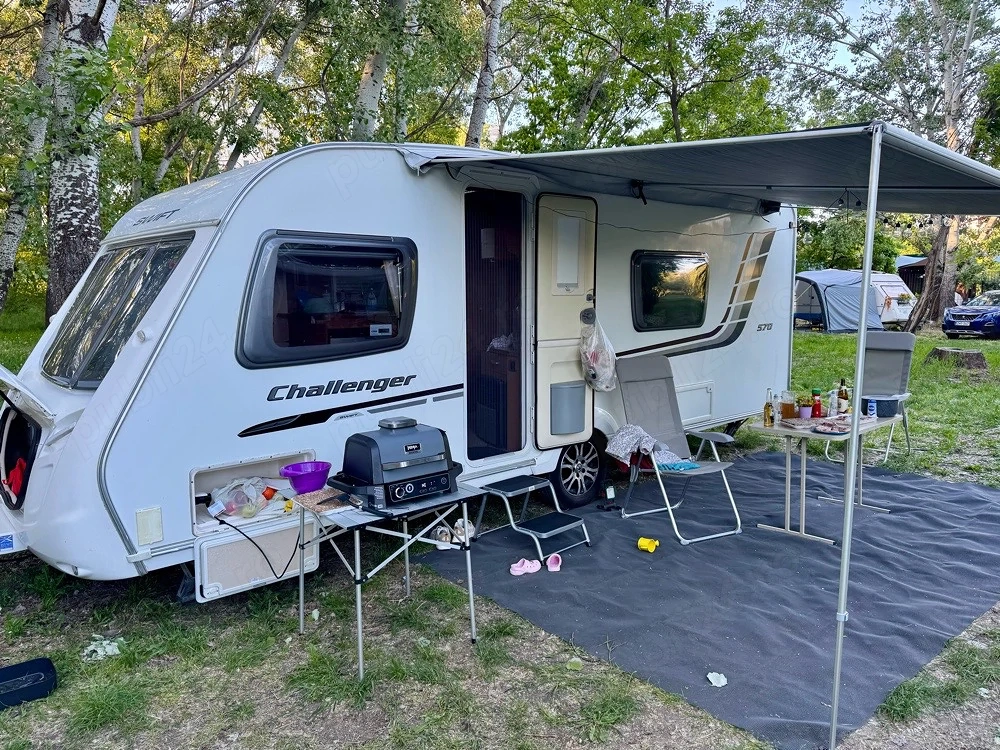 Rulotă Swift Challenger | 2010 | Mover | OFF-CAMPING | Duș separat
