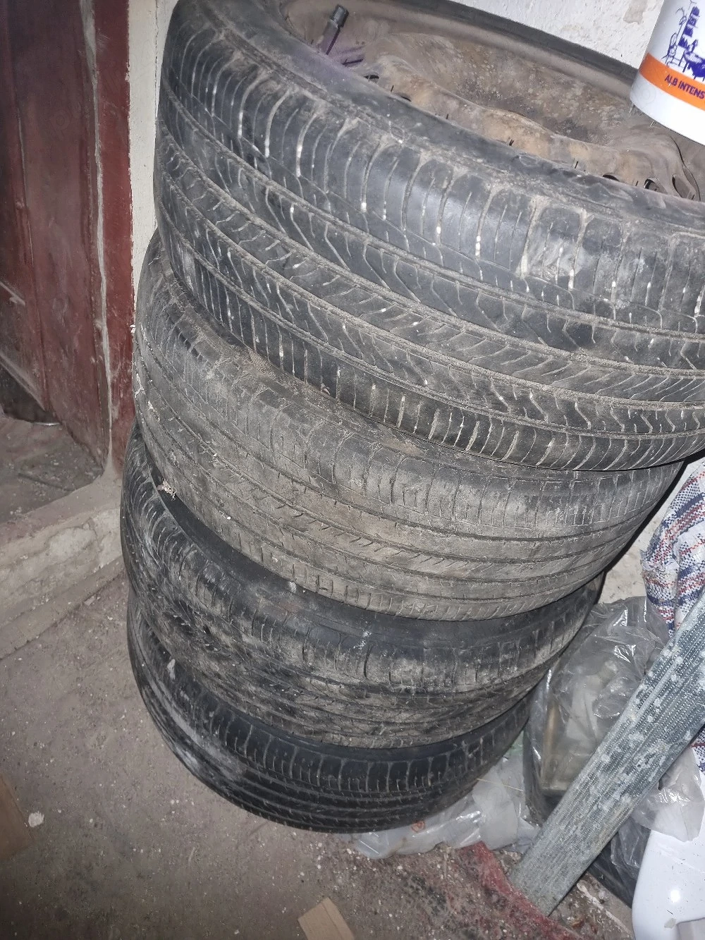 Set 4 Roți  Ford Focus Jante+Anvelope de Vara