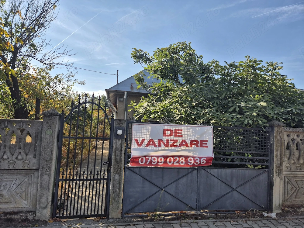 Casă cu utilități complete și teren generos în Corabia, str. Frații Golești, nr. 90B, jud. Olt