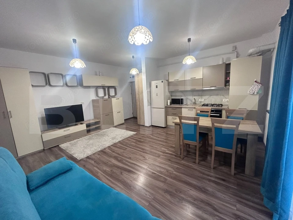Apartament modern cu 2 camere, parcare privată, bloc nou, zona centrala