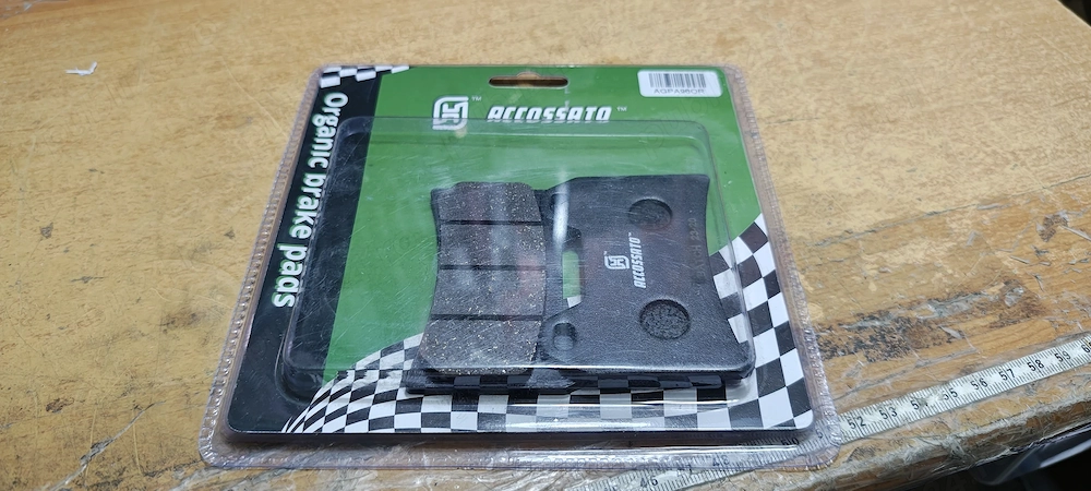Placute de frana moto AGPA96OR