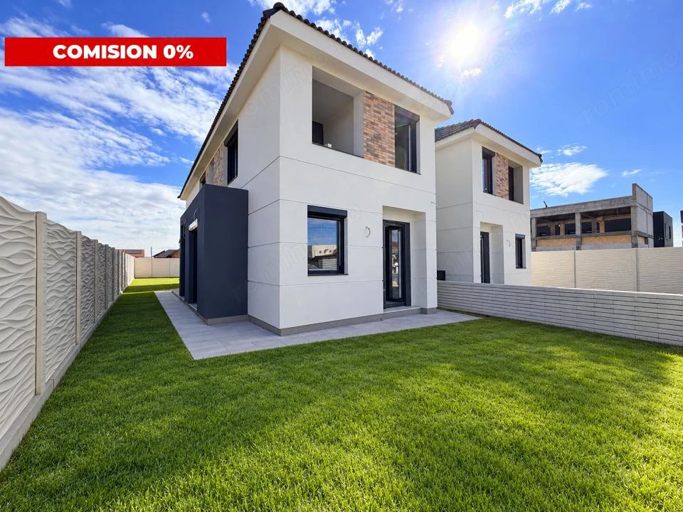 Duplex premium cu 5 camere - despartit - 382 mp teren - Mosnita Noua