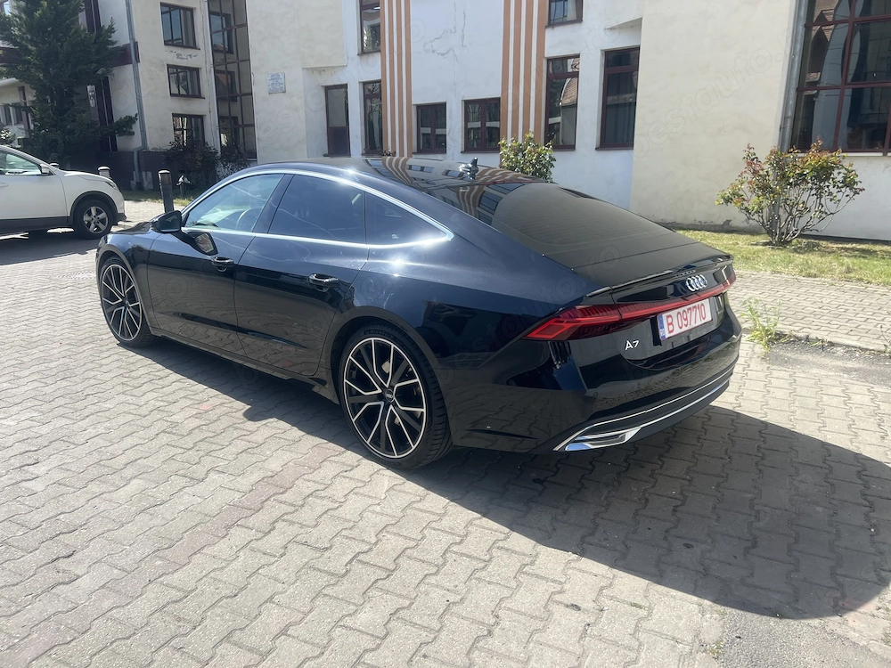 Vand Audi A7 3.0 TFSI MHEV  2023  340 CP  AWD  Suspensie pneumatică   Direcție spate  Night vision