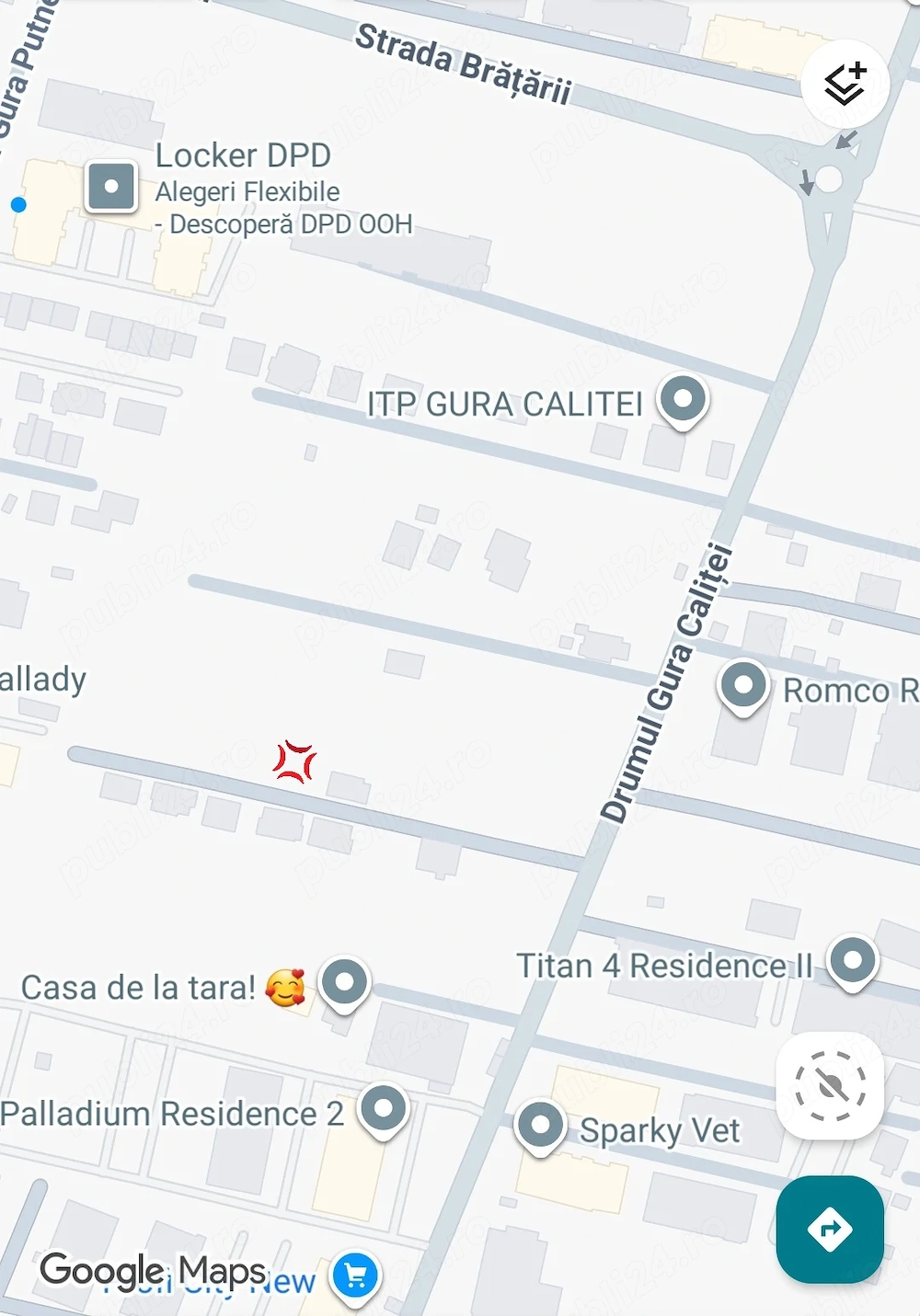 Teren Drumul Gura Calitei   Sector 3   Bucuresti