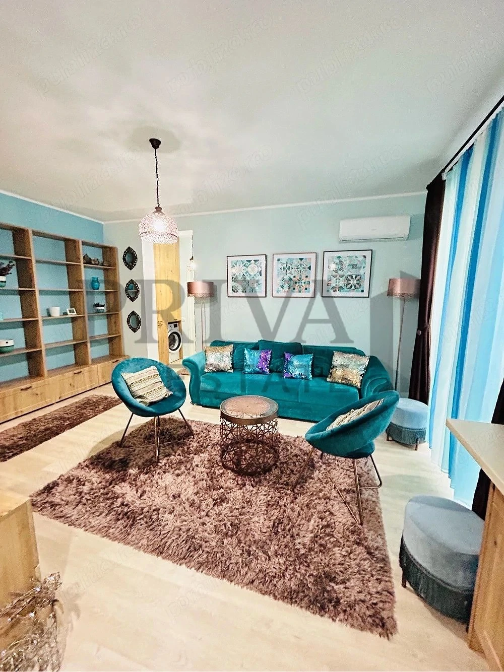 Apartament mobilat 2 camere, 50 mp, etaj 1, parcare, Dumbrăvița