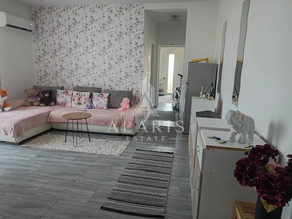 Apartament spatios cu 2 camere, loc de parcare, zona Giroc