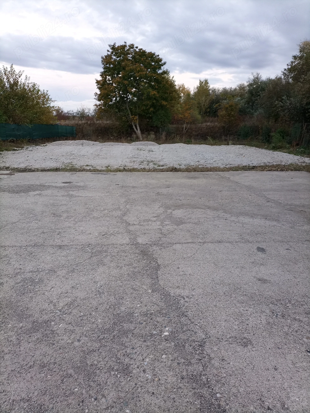 Dau in chirie teren parc auto pentru vanzari masini sau utilaje