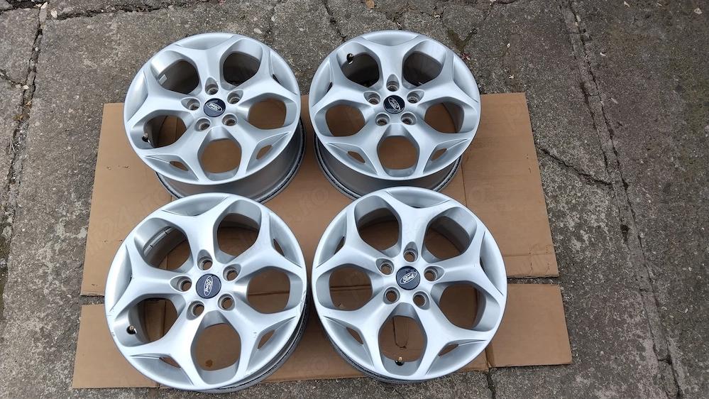 Jante aliaj originale FORD 5x108 pe 16 pt focus,mondeo,c max ,s max,kuga, conect etc