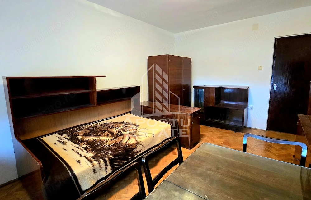 Apartament decomandat cu 2 camere, etaj intermediar, Circumvalatiunii
