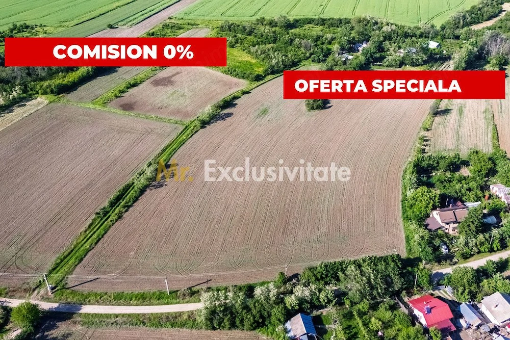 0% Comision Teren intravilan de 5830 mp - Com. Rociu jud. Arges!