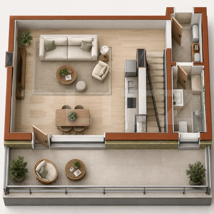 Apartament cu 4 camere, 84.30 mp, zona Marasti 