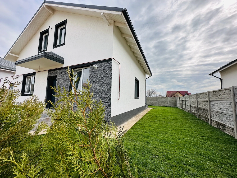 Casă de vânzare 4 camere nouă - Berceni, Ilfov - Acces Asfaltat