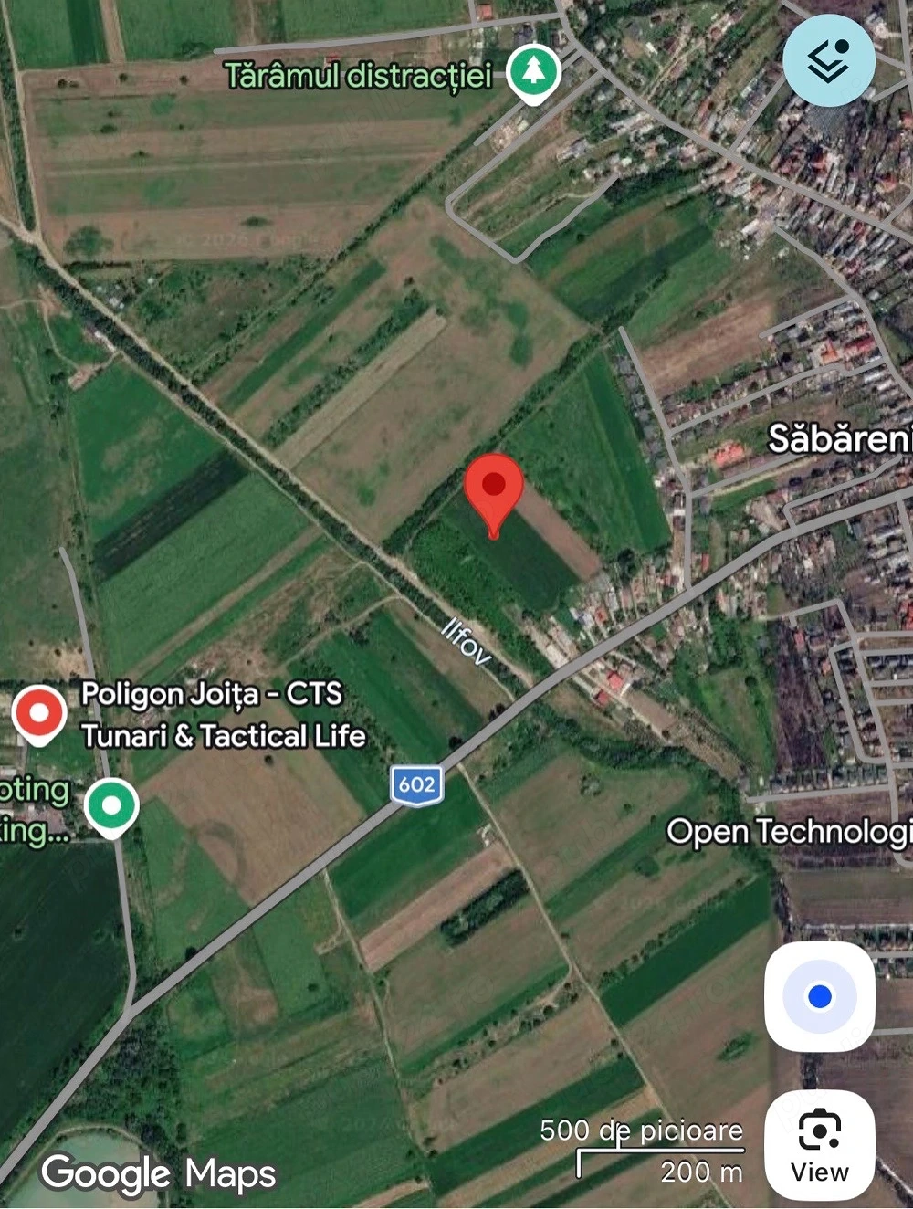 Vand teren Sabareni