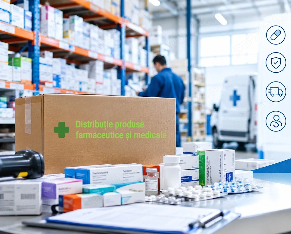 Căutăm LUCRĂTOR DEPOZIT - Otopeni (produse farmaceutice)