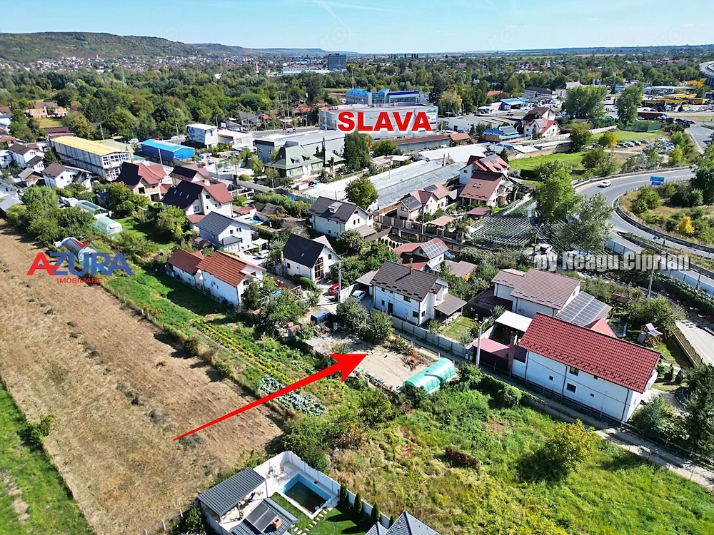 Teren de vânzare Calea Câmpulung, în spate la Slava