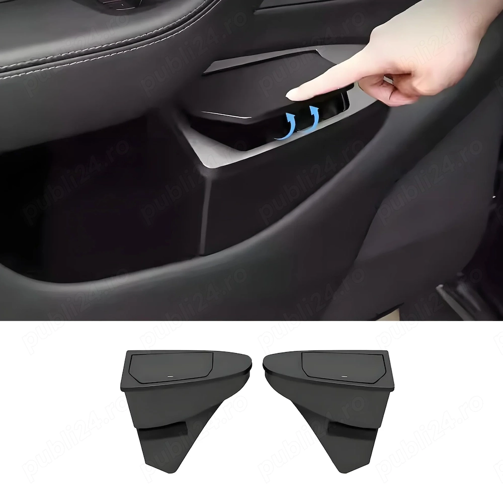 Organizator cu Coș de Gunoi pentru Portierele Din Față – Tesla Model Y Juniper