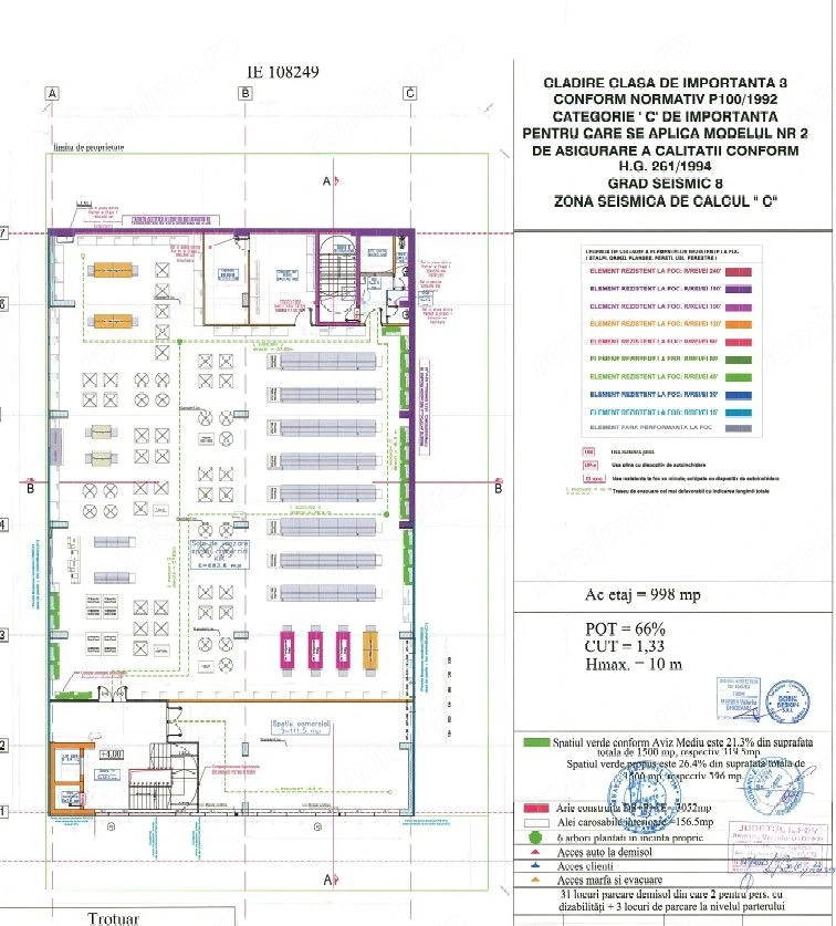 Otopeni – Spațiu comercial 740 mp în complex comercial cu parcare