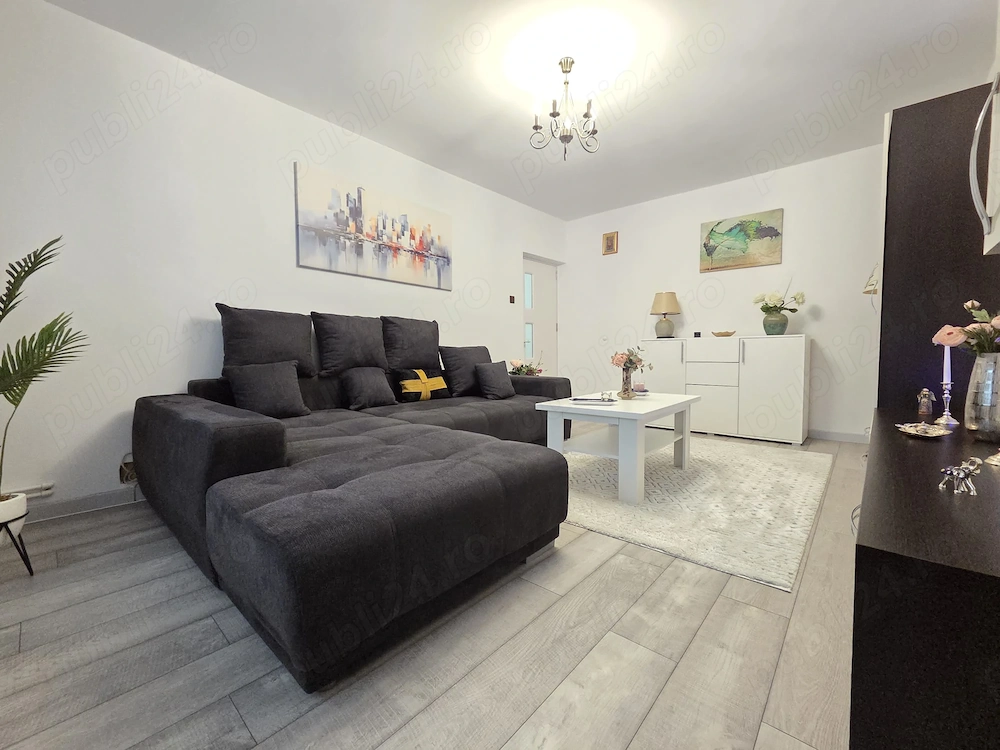 Apartament 2 camere decomandate IC Frimu etaj 1 renovat si mobilat