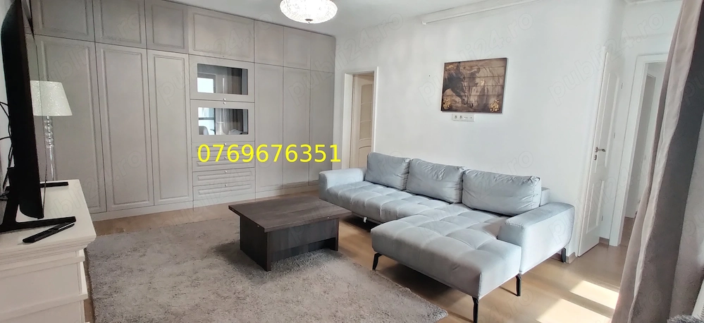Apartament modern 3 camere, 2 băi, centrală, loc parcare - Matei Basarab 53