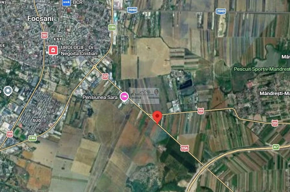 Teren intravilan Focsani/la DN 23A/ Acces rapid A7