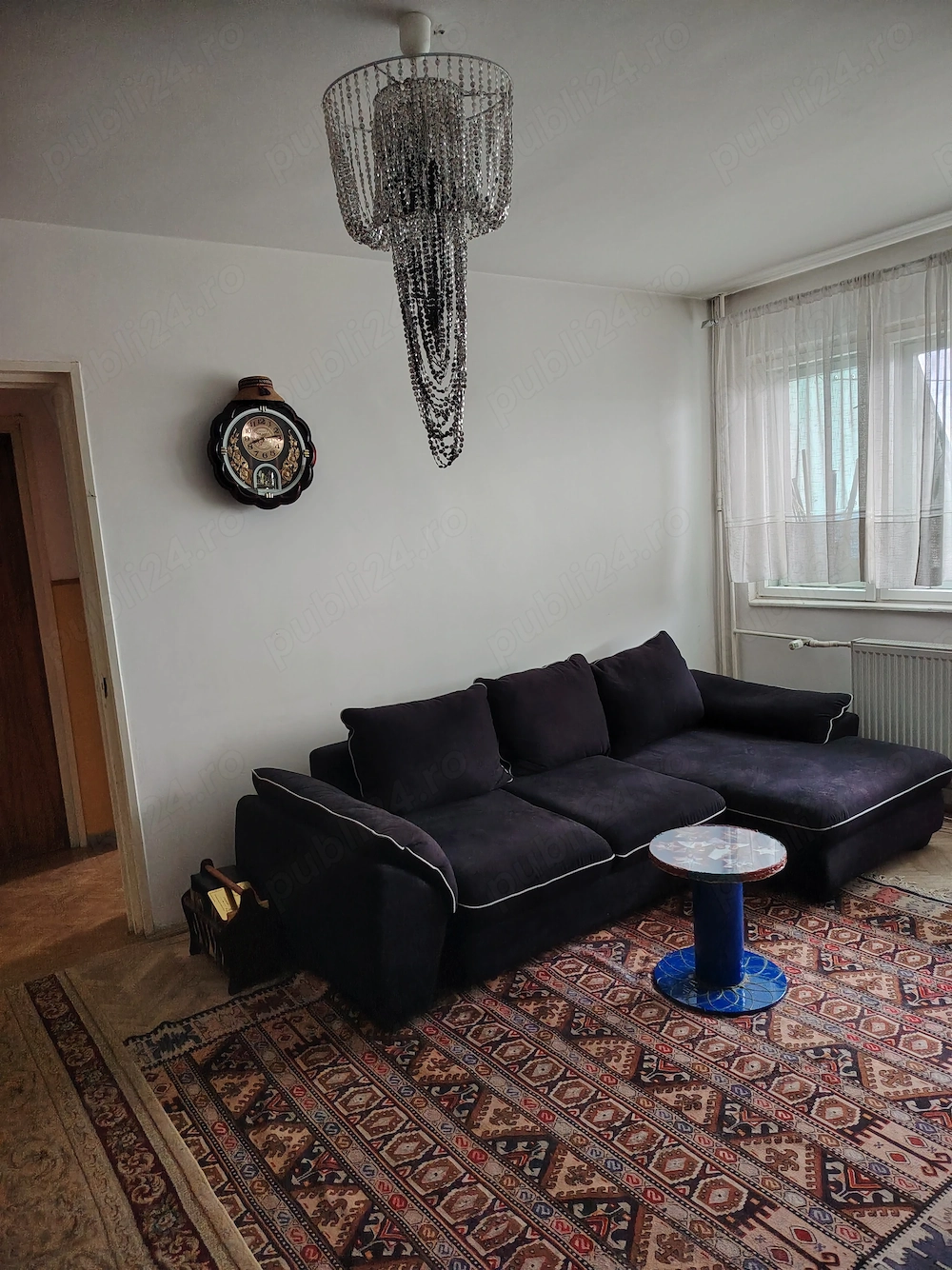 Apartament 2 camere, semidecomandat, etaj 9  10, zona vest