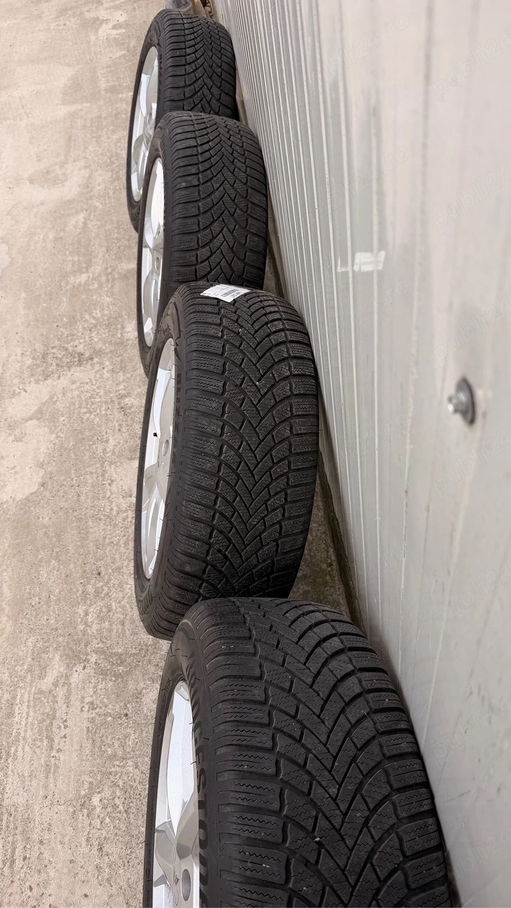 jante ATS 5x112 R17 + anvelope iarna Bridgestone Blizzak 225 60 17