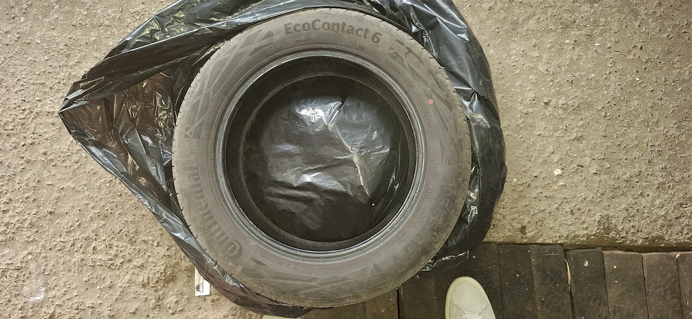Vând set 4 anvelope Continental EcoContact 6, dimensiune 205/55 R16 91V. DOT 2326