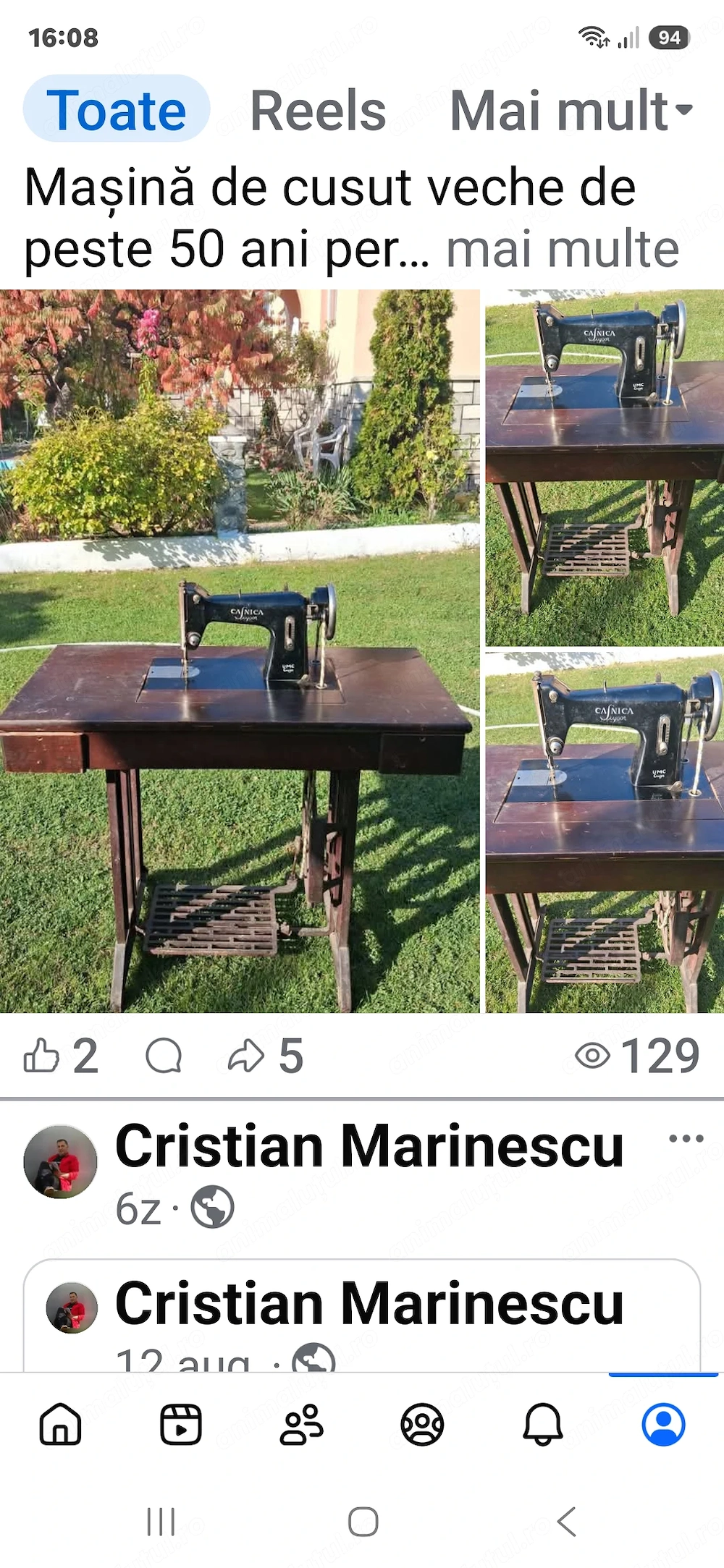 Mașină de cusut 