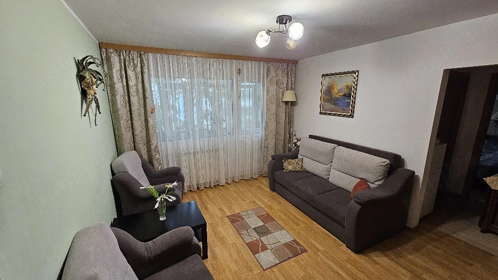 Apartament 2 camere, 51 mp, etaj 1 4,  renovat, mobilat, utilat, 