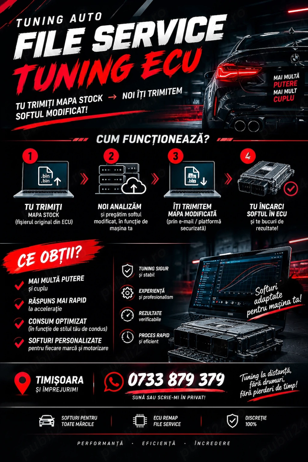Fileservice Tuning & Soluții ECU – Stage 1/2/3