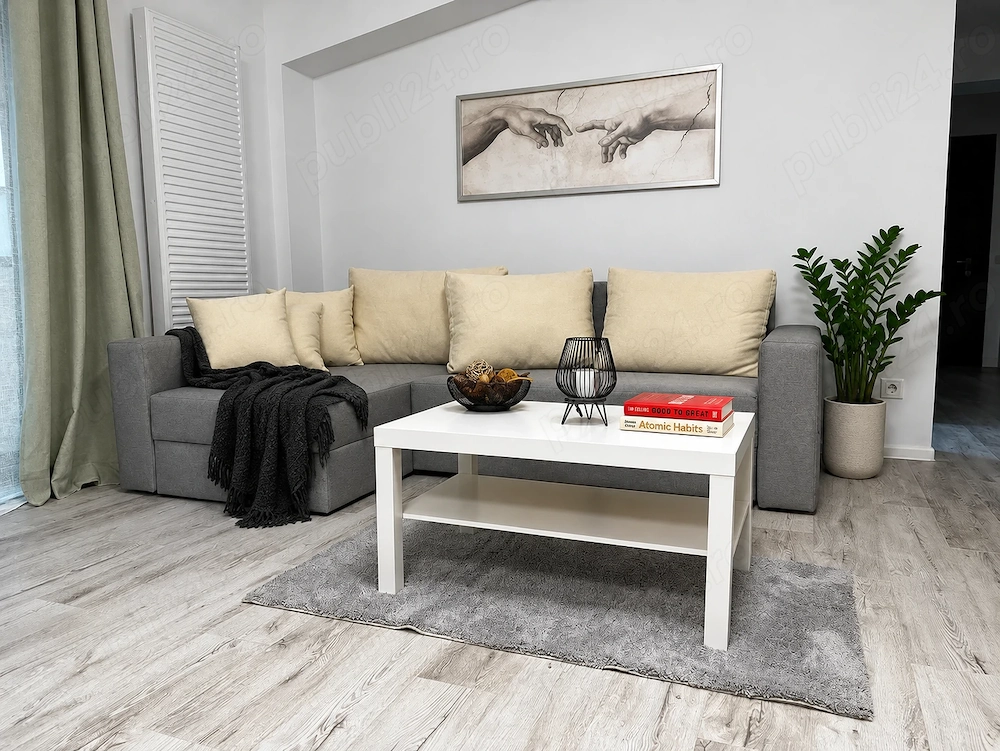 Apartament 3 camere Titan | Metrou   Mobilat modern, balcon mare, parcare